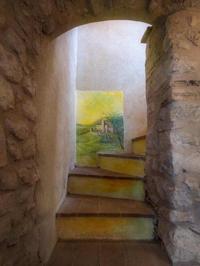 فيلا Castello Di Pupaggi Sellano المظهر الخارجي الصورة